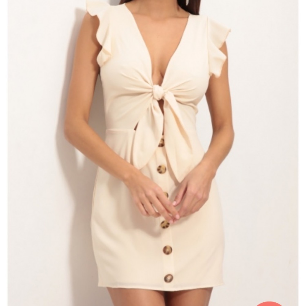 Lucy in the Sky cream dress